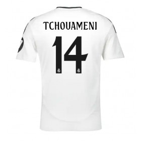 Real Madrid Aurelien Tchouameni #14 Hemmakläder 2024-25 Kortärmad